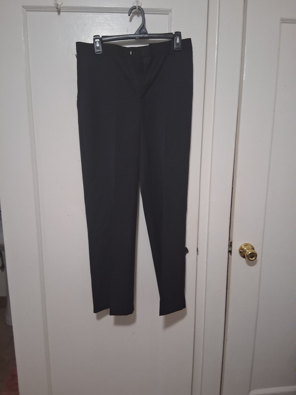 Van Heusen Black Straight-Leg Women's Dress Pants